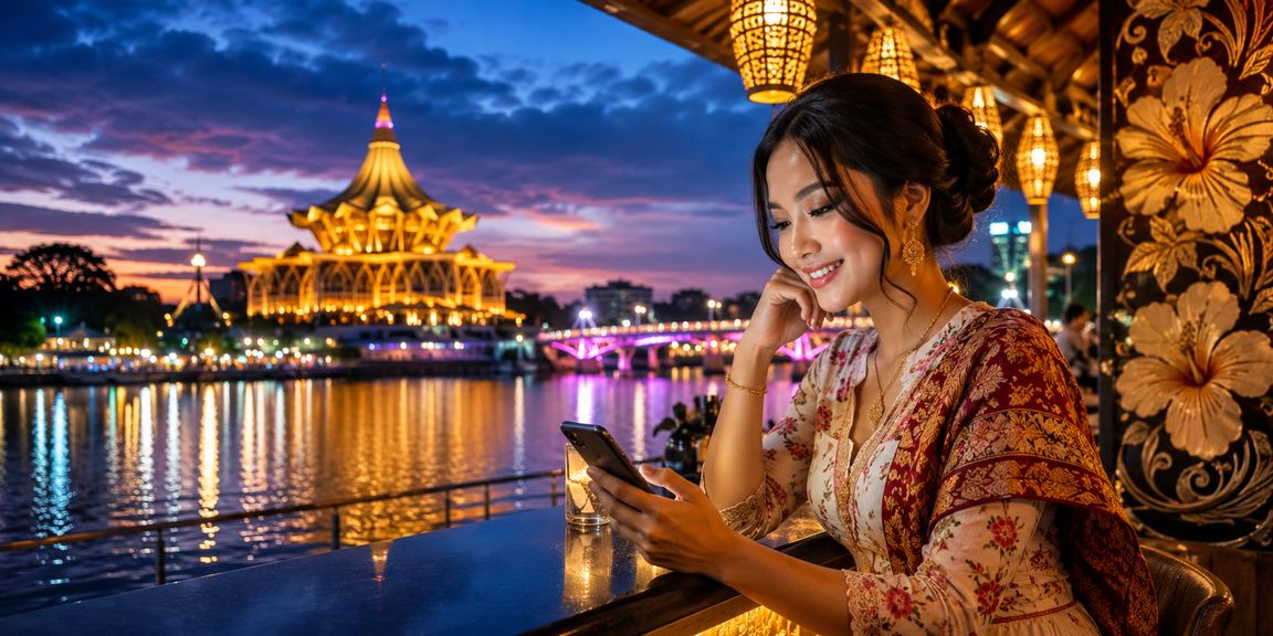 Pengguna Malaysia mengakses kasino mudah alih p0443 dari telefon pintar